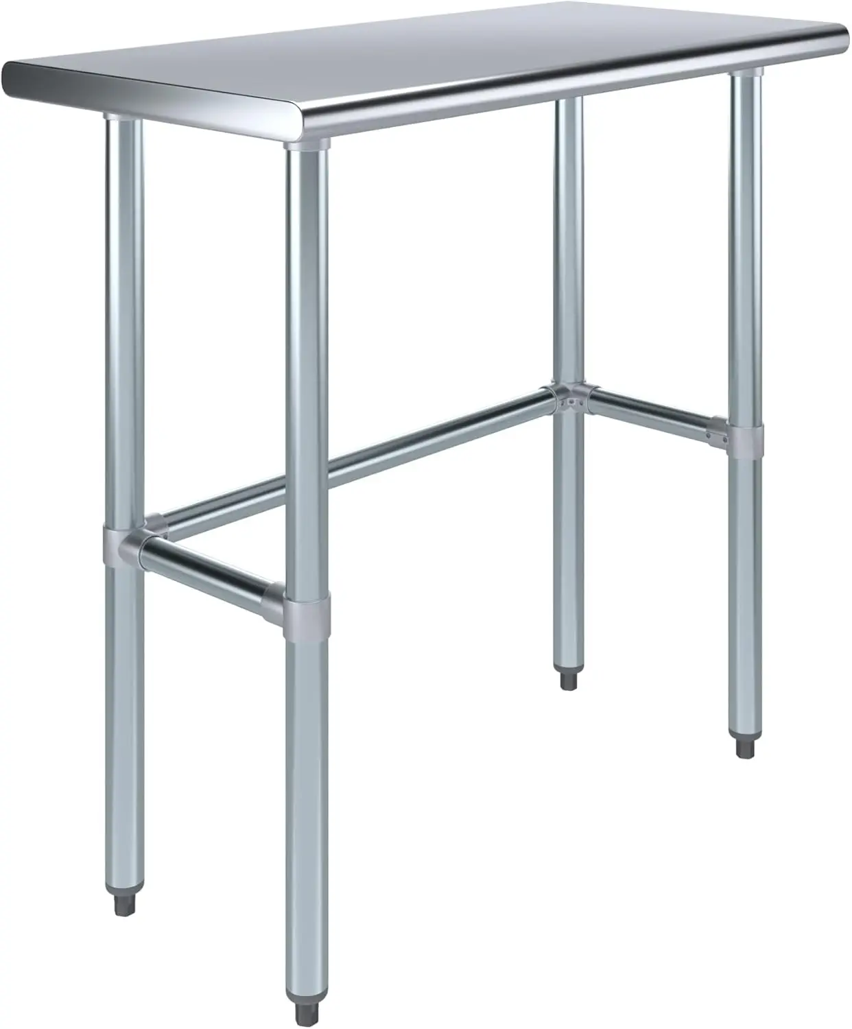 Stainless Steel Work Table Open Base | Metal Work Bench (Stainless Steel Table Open Base, 36