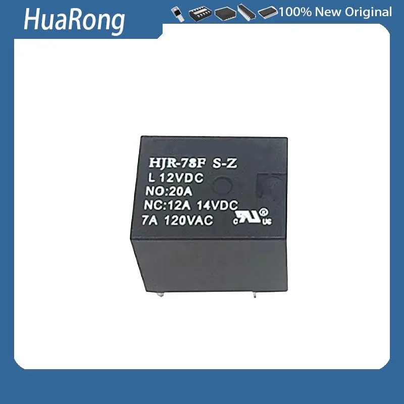 5Pcs/Lot  TRKM S-Z   20A  T78  HJR-78F NT73-2C-10 DC12V  12V 10A 12VDC  HCR-21FF-S-Z  24VDC  24V 12A JQC-21FF 5-PIN