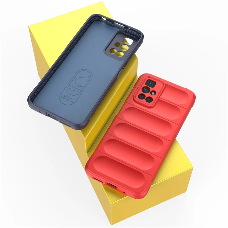 For Cover Redmi 10 Case For Redmi 10 Capas Shockproof Rubber Soft TPU Full Lens Protective For Fundas Xiaomi Redmi 10 2022 Cover