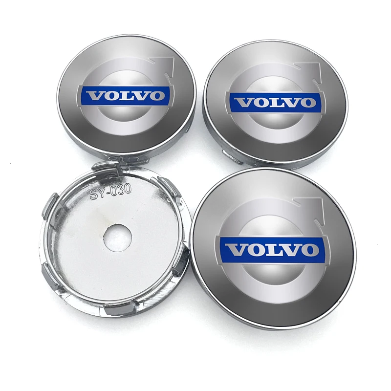 Car Styling 60mm Car Wheel Center Hub Caps Sticker Emblem Car Accessories For Volvo Xc90 S60 S80 Xc60 Xc70 Xc90 Fh V50 S40 C30