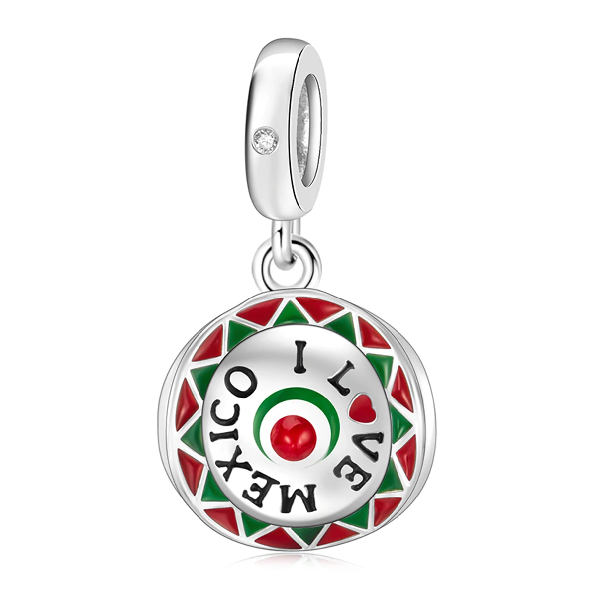 Pan Charms USA Japan Mexico Flag Landmark Pendant Beads Fit Original Bracelet Jewelry DIY Travel Souvenir Gift for Her Women view 4