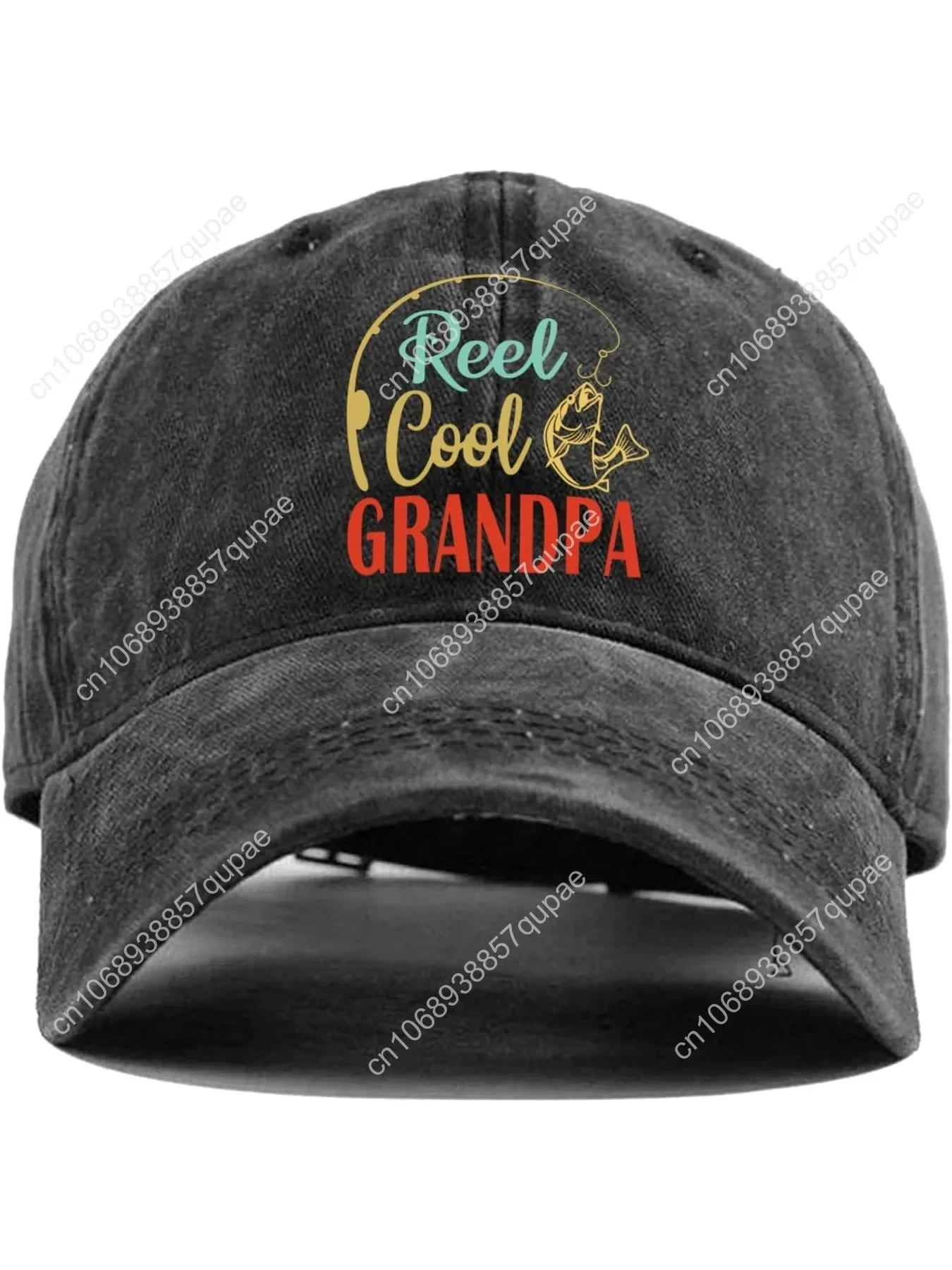 

Reel Cool Grandpa,Funny Baseball Caps, Fishing Baseball Caps, Gifts for Fishing Enthusiasts,Men's Adjustable Cotton Baseball Cap