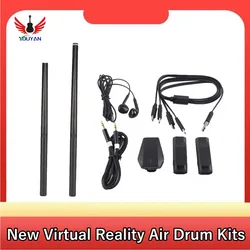 Virtual Reality Air Drum Kits, Portable Electronic Drum Kit,Musical Instrument, Smart, Wireless Mix, Somatosensory