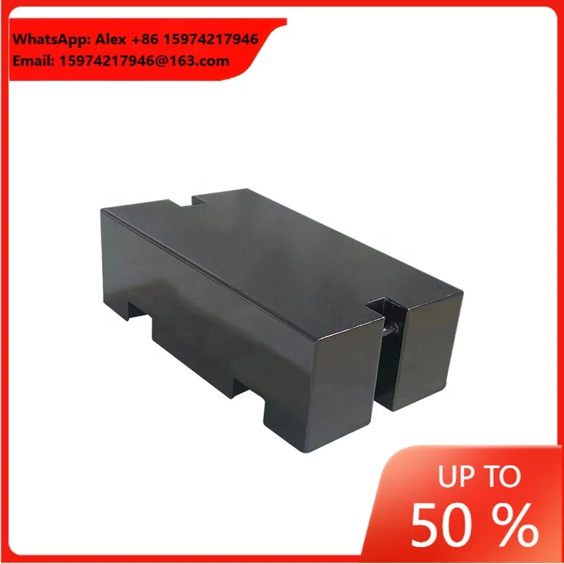 M1 Class 1000kg Cast Iron Calibration Weight - Rectangular Slotted Test Weight With Lifting Hole For Weighbridge Truck Scale