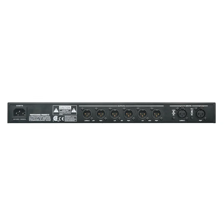 DriveRack PA Professional Sound Drive Rack 2 Input 6 Output Complete Equalization & Loudspeaker Control System