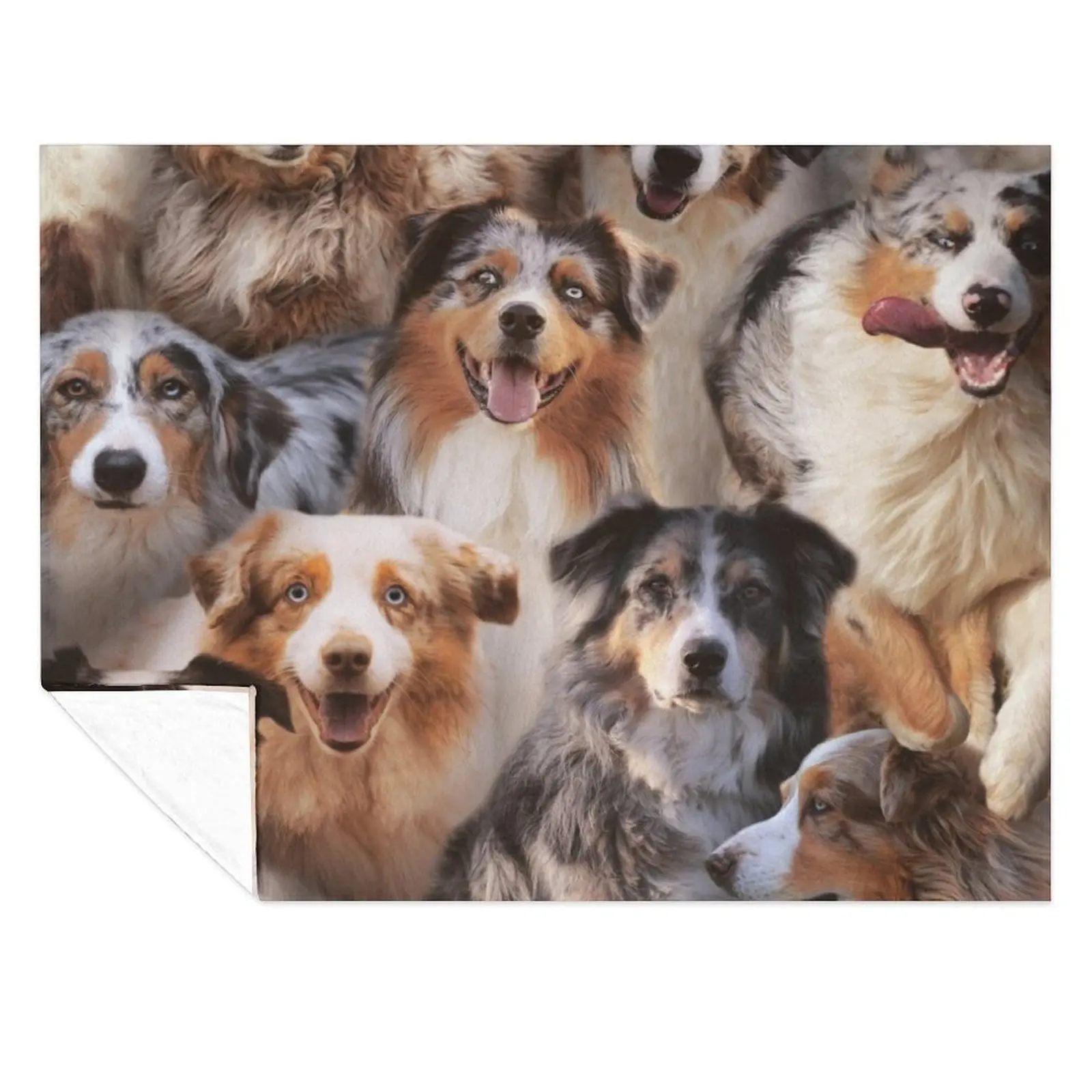 

Australian Shepherds Throw Blanket Summer Heavy Nap Blankets For Bed Blankets