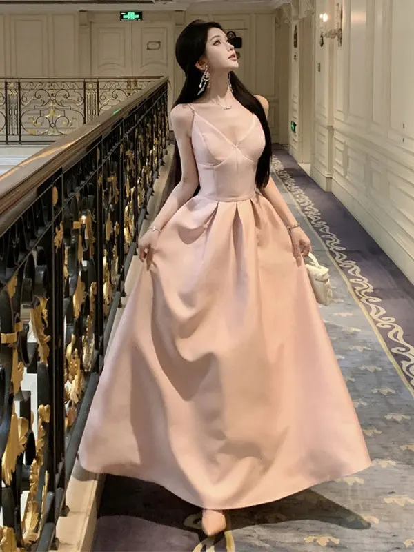 

Корейская хлопковая юбка-миди с V-образным вырезом и красиво присборенной талией, осенняя коллекция