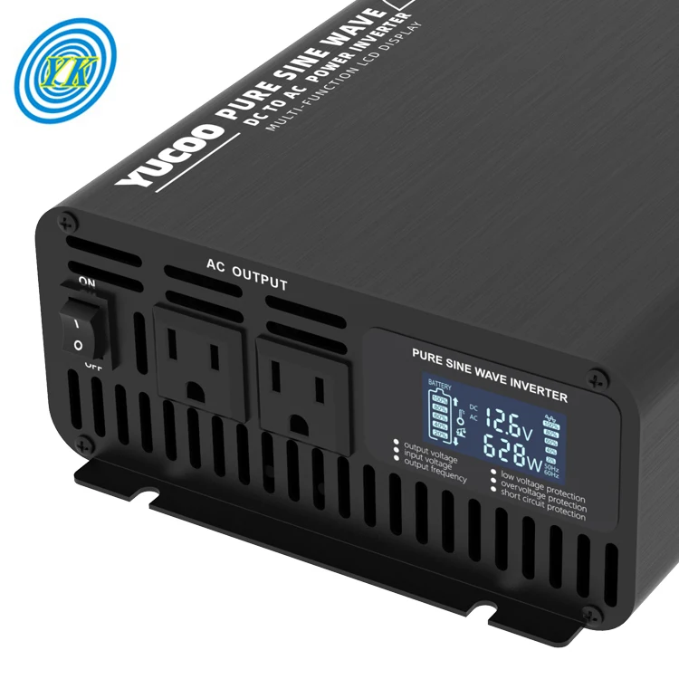 Inversor Hot sale 12v 24v 48v DC To AC 110v 220v Pure Sine Wave Inverter