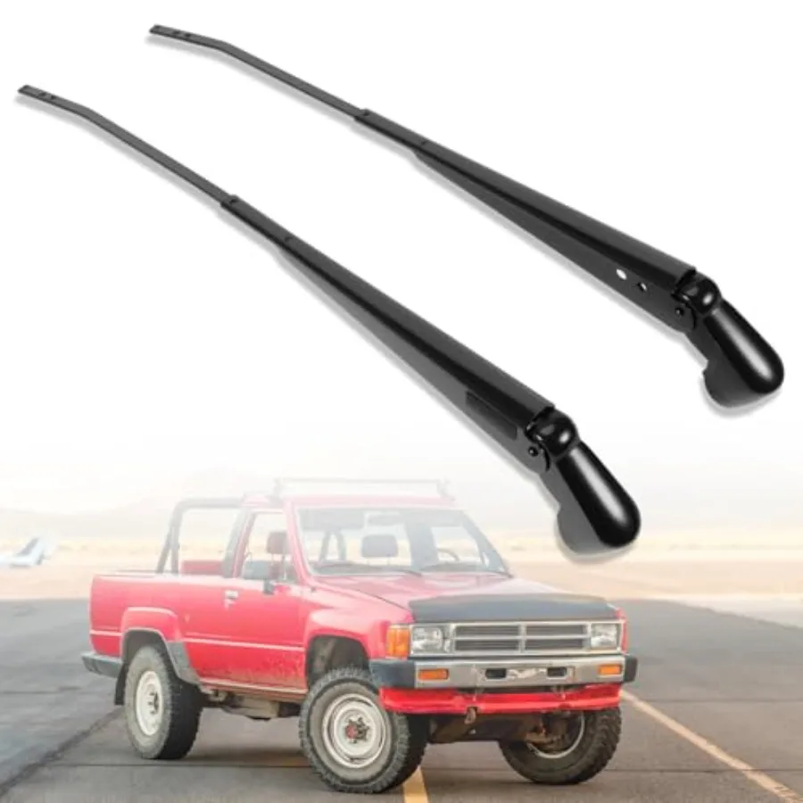 

1 Pair Front Windshield Wiper Arm Compatible with Toyota 4Runner and Pickup 1984 1985 1986 1987 1988 - Replace 42857 42858 8519