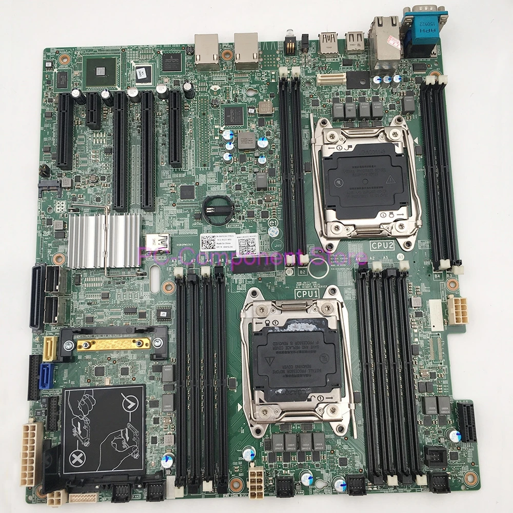 Carte mère serveur pour DELL Rturquoise, R530, 0HFG24, 03, XKrévélating, 0CN7X8, 0DYFC8, X99