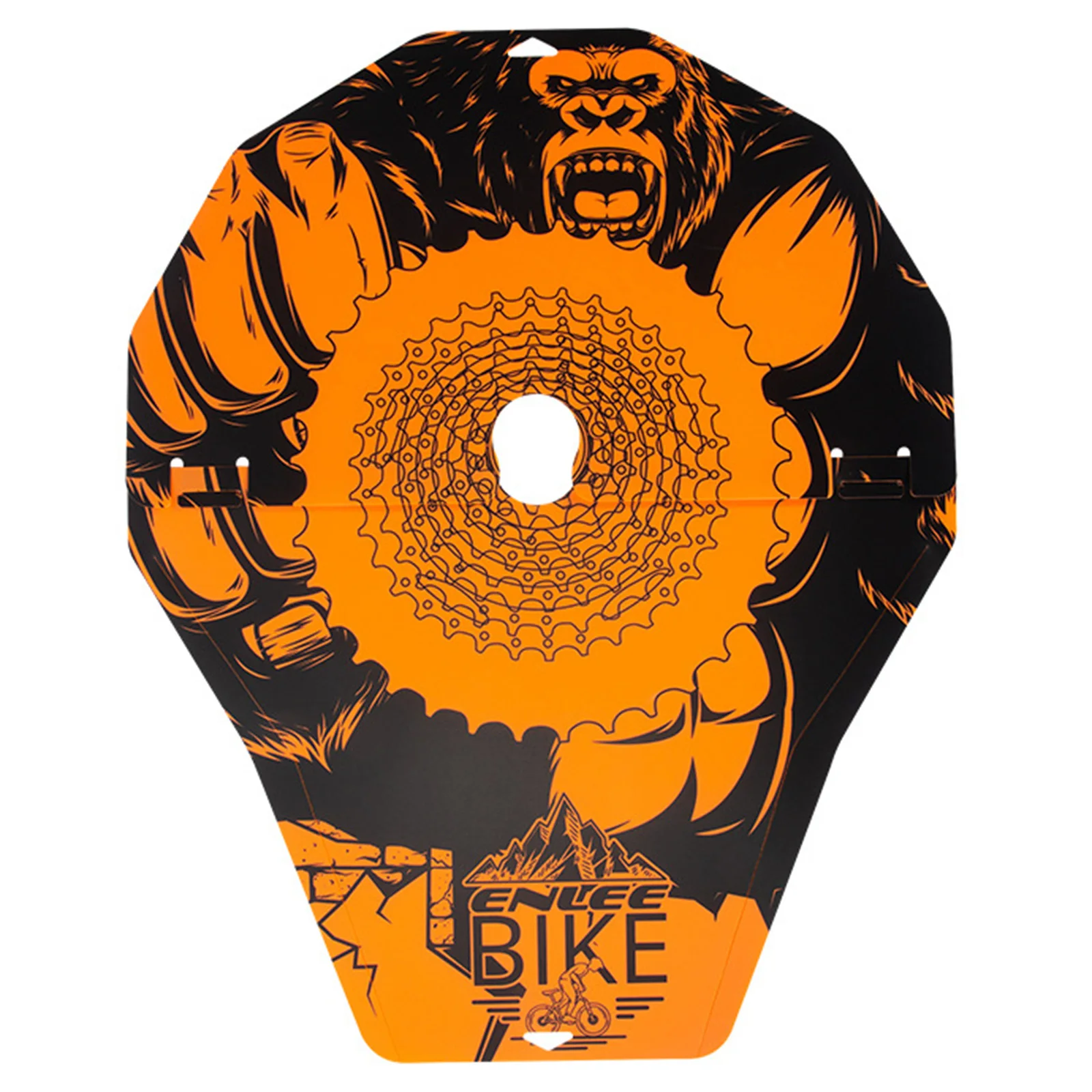 

Защитный кожух для дисковых тормозов горного велосипеда с вентилируемой конструкцией защищает тормозные суппорты от дорожных загрязнений и обеспечивает правильный воздушный поток.