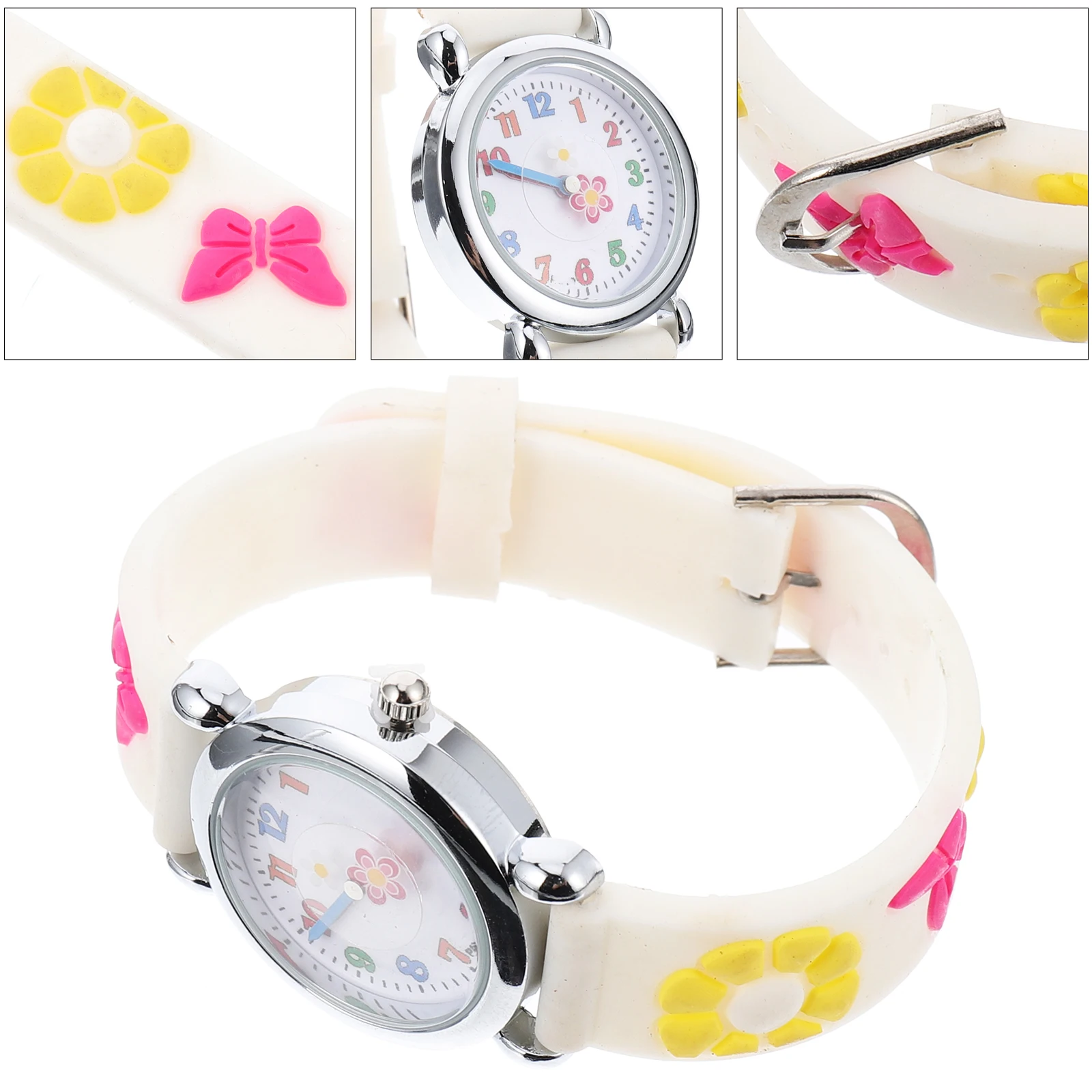 

Cartoon Watch Children's Silicone Wrist Watches Simple and Stylish Lovely Wristwatch Boy Gifts