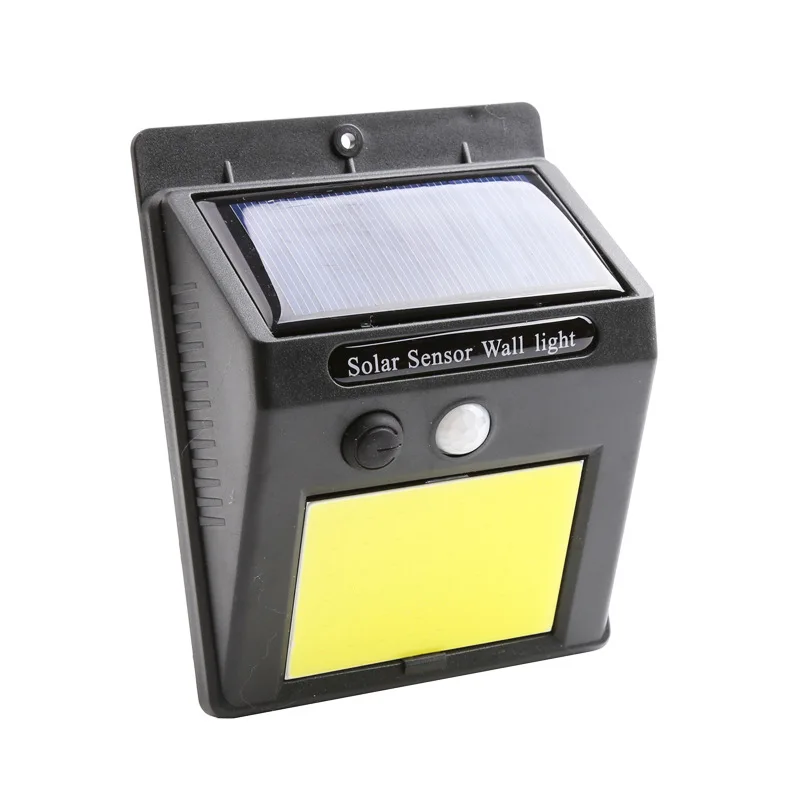 Imagem -05 - Parede ao ar Livre à Prova Impermeável Água Led Solar Night Light Sensor de Movimento Pir Swith Lâmpada Solar Varanda Caminho Cerca Rua Jardim Iluminação