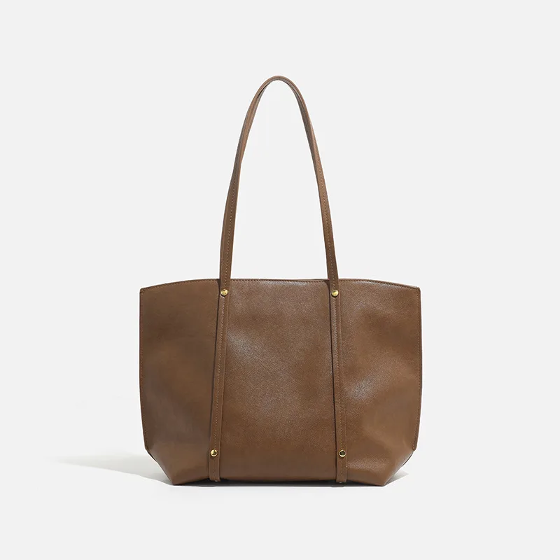 

【2025 New】Women's Large Tote Bag Spacious Shoulder Purse, Minimalist Handheld Crossbody, Durable Commuter Work Bag, Lightweight