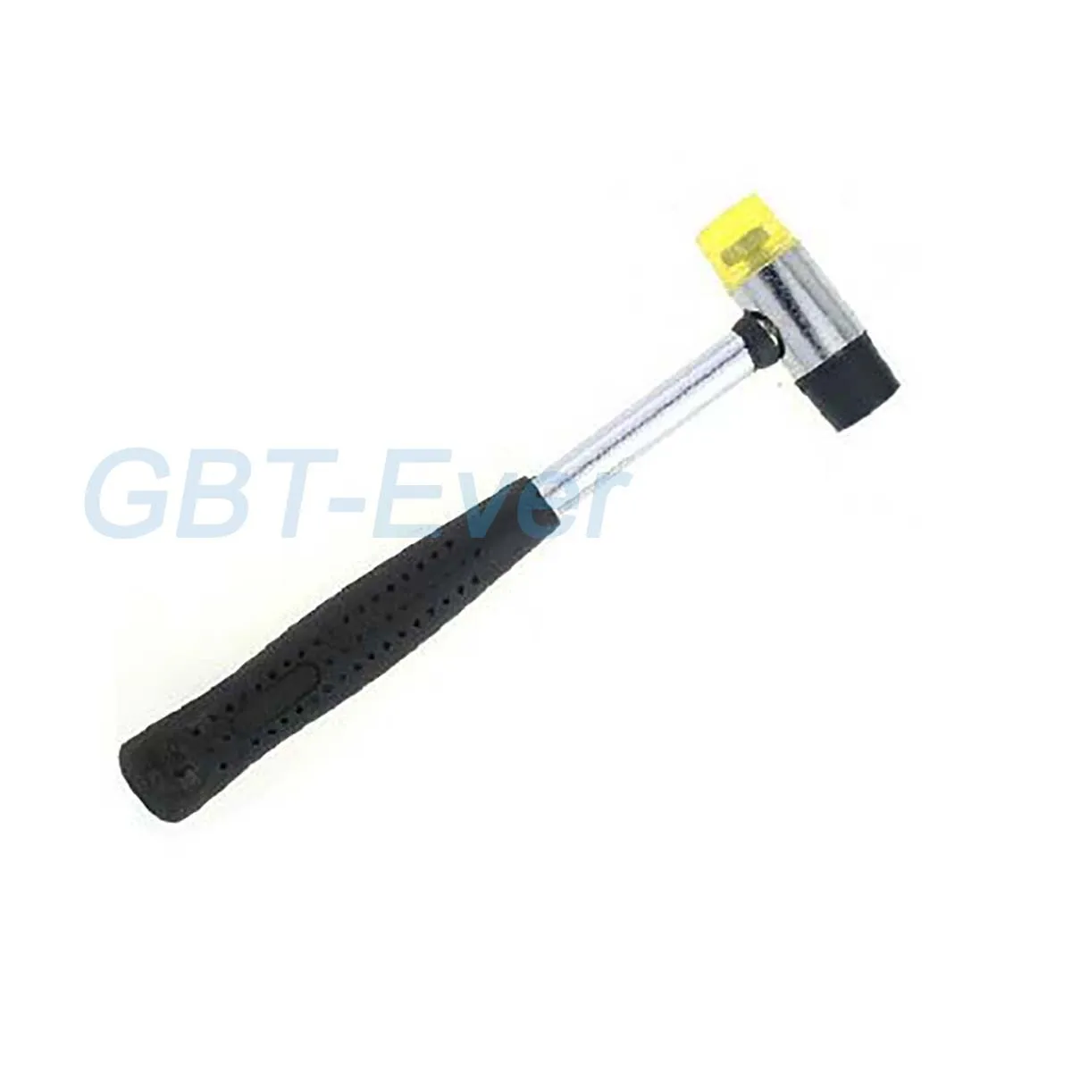 

1Pcs Steel Pipe Handle Mounting Hammer 25x255mm Rubber Fiber Hammer DIY Handmade Electronic Components Installation Repair Tool