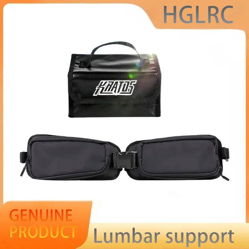 

HGLRC KRATOS Explosion Proof Battery Bag Waist Support Rechargeable for FPV Drones