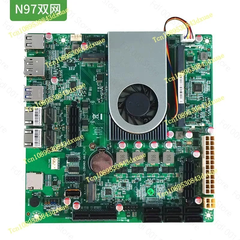 Motherboard Dual 2.5G 10G SFP NAS Mini ITX 6 SATA DDR5