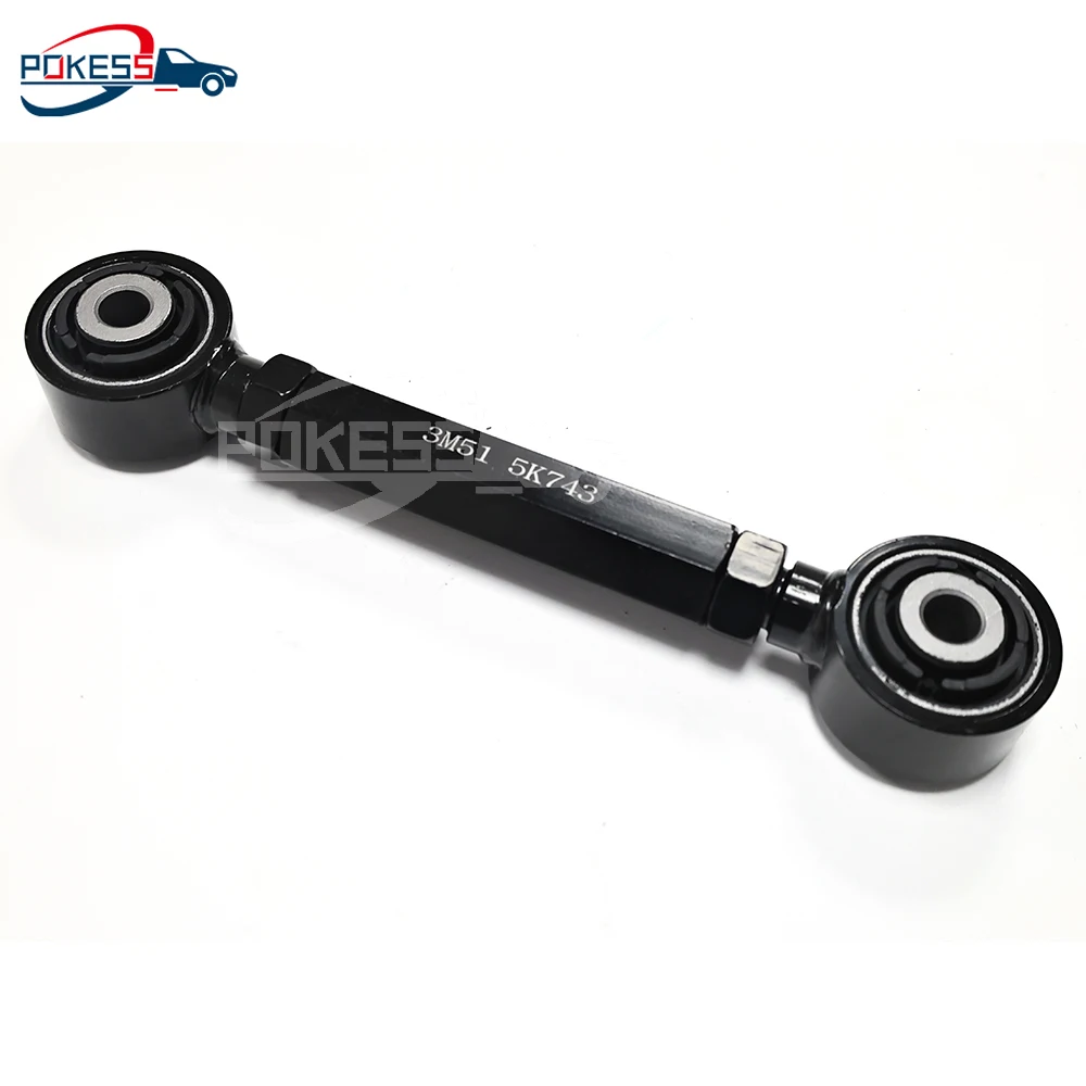 

POKESS Rear Suspension Tie Bar Link Control Arm For Ford Focus Mk2 MK3 2005-2014 Ford KUGA MK2 2013-2019 Adjustable