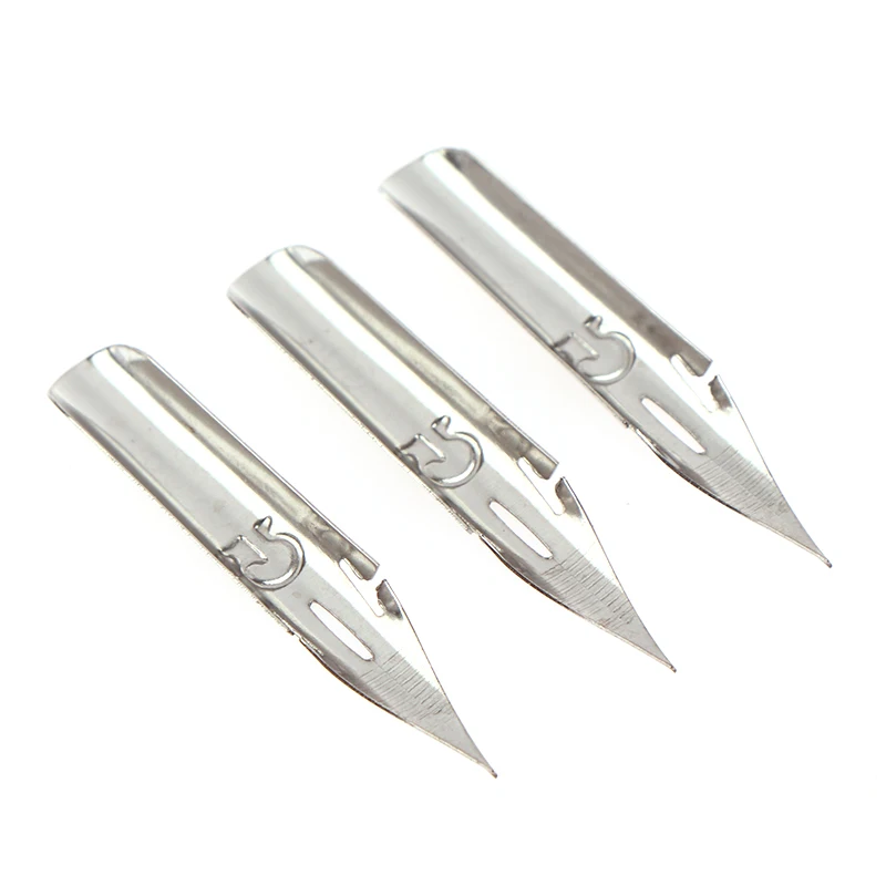 New Arrival 3/5Pcs Retro Dipped Tip G Nib Metal English Calligraphy Stationery Office School Supplies Writing Supplies