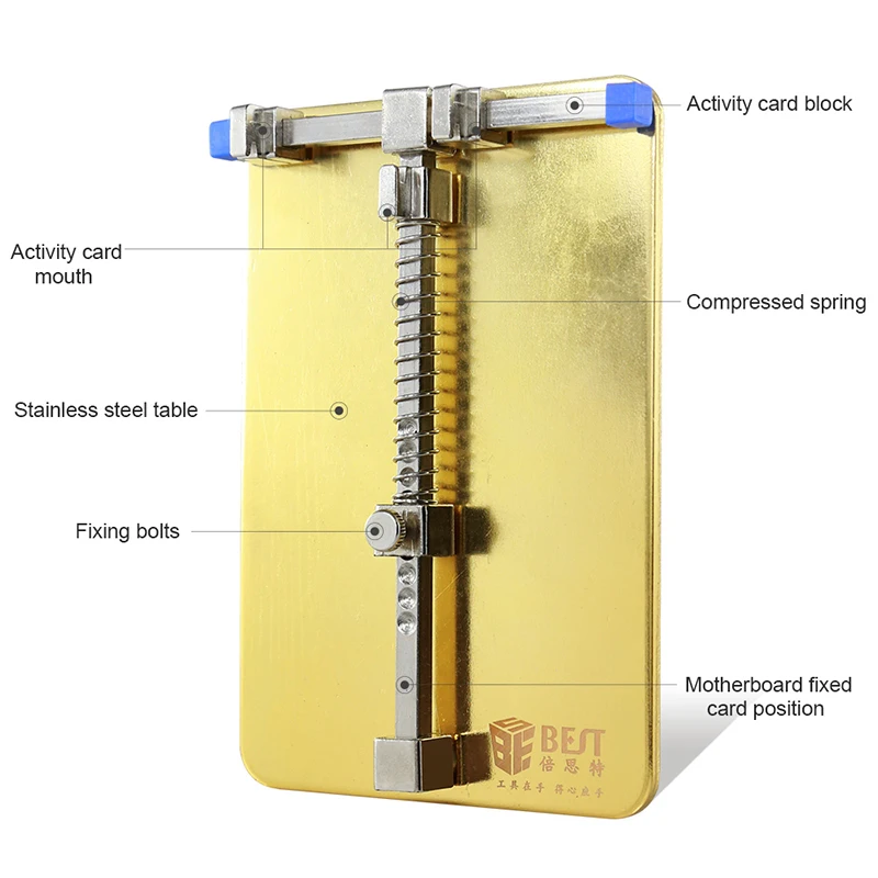 Newest High Quality 9*13cm Fixture Motherboard Universal Metal Pcb Holder For Mobile Phone Board Repair Tool for iphone sumsung