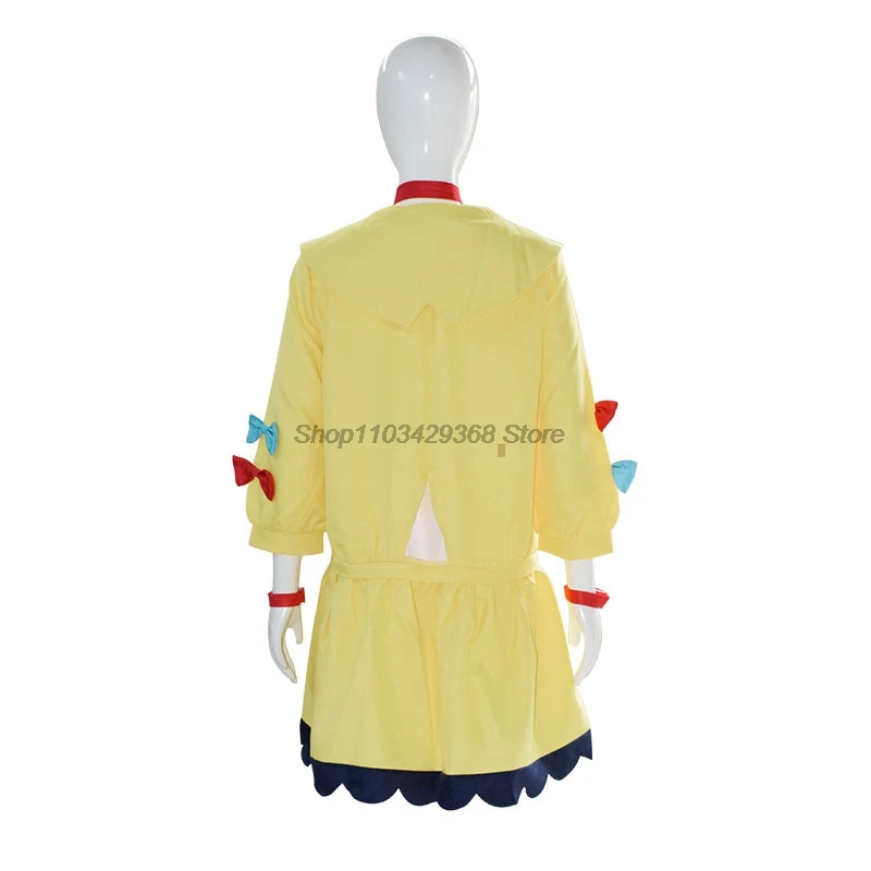 VTuber Inugami Korone Cosplay Costume Tail Wig Women Cute Dress Skirt Coat Uniform Accessories Halloween Carnival Party Outfits