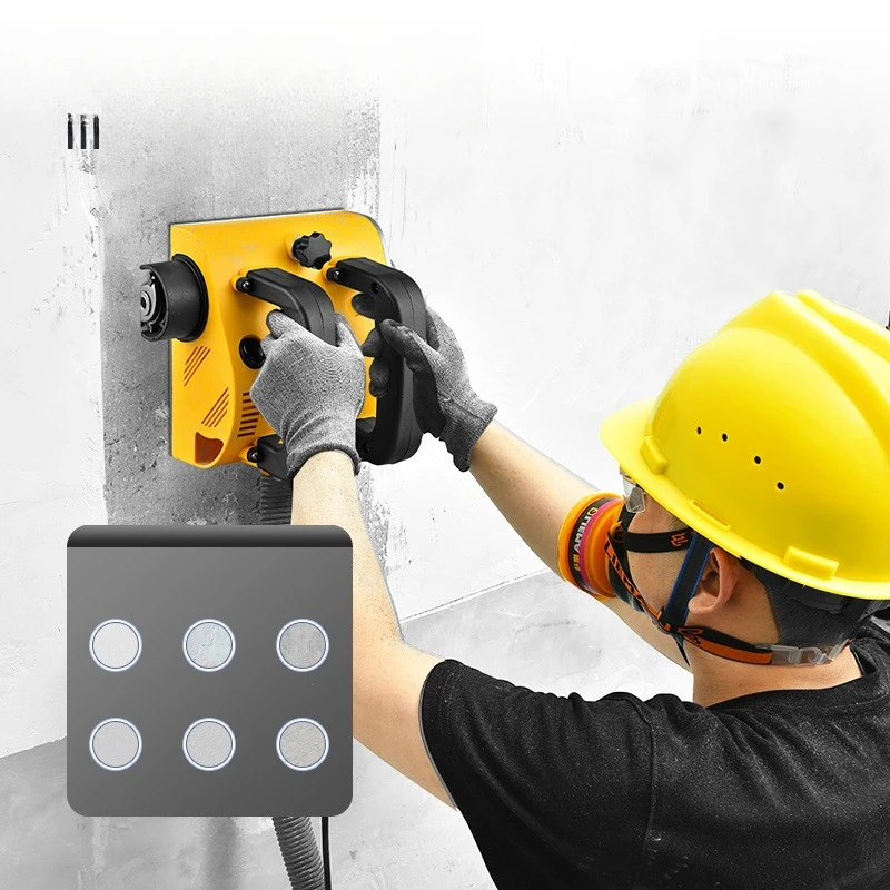 

Wall planer shovel grab wall automatic wall grinder