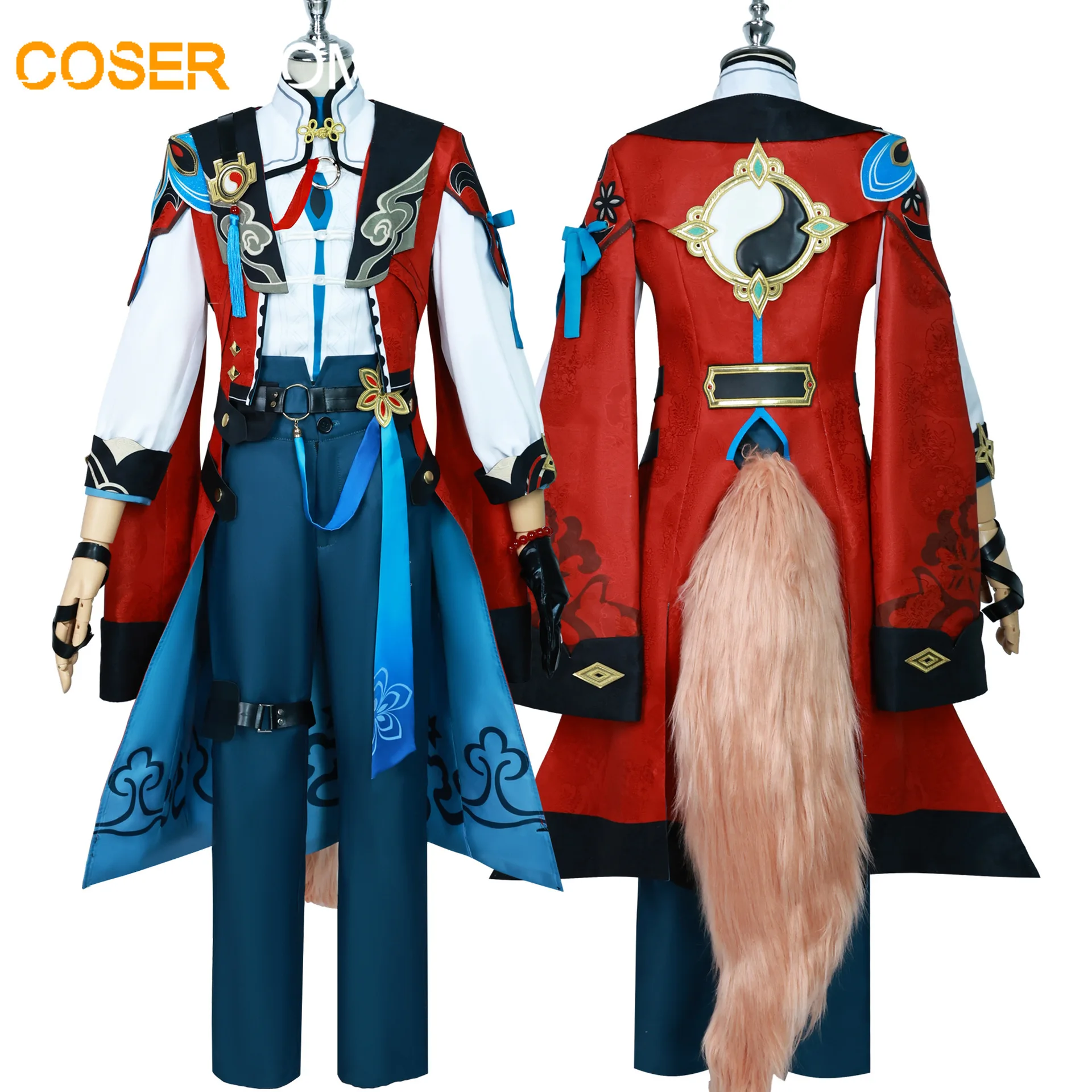 Anime Honkai Star Rail Jiaoqiu Cosplay Costume Wigs Suit Coser Halloween Party Role Play Outfit Dress