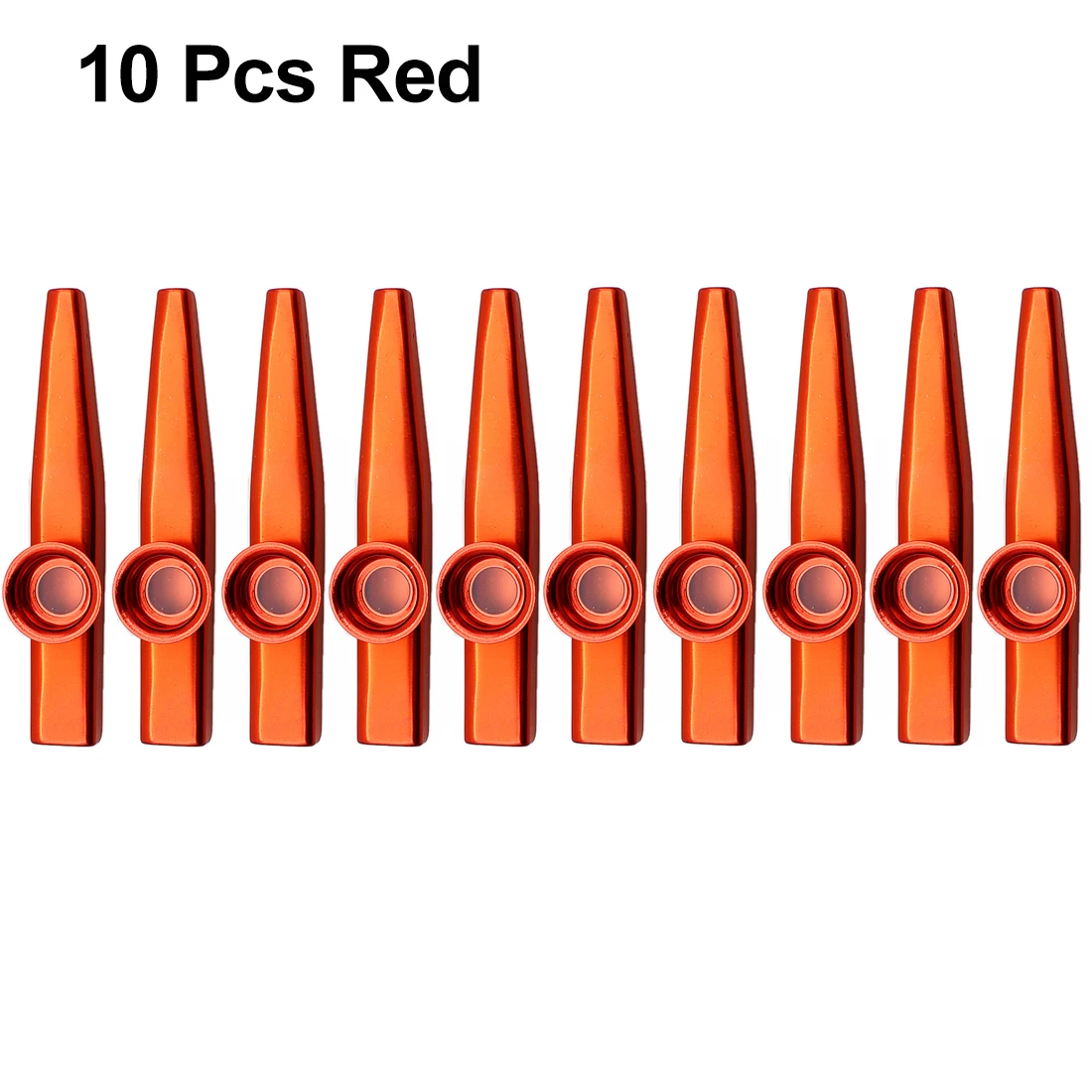 10/20 Stuks Kazoo Metalen Kleurrijke Kazoos Orff Muziekinstrumenten Fluiten Membraan Mond Kazoos Gitaar Mate Lichtgewicht Kazoo