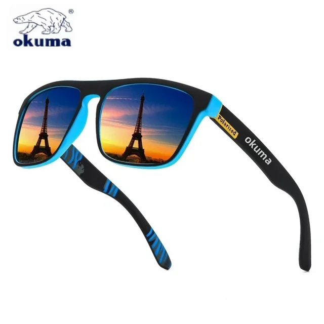 Okuma - Okulary polaryzacyjne UV400 dla mężczyzn i kobiet, odpowiednie do polowania, wędkowania, jazdy na rowerze, okulary przeciwsłoneczne outdoorowe