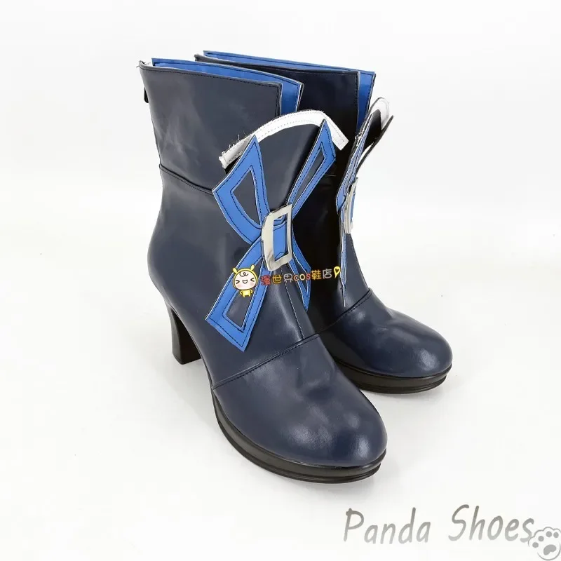 Furina Genshinimpact Cosplay Shoes Anime Game Cos Game Furina Cosplay Costume Prop Shoes for Con Halloween Party