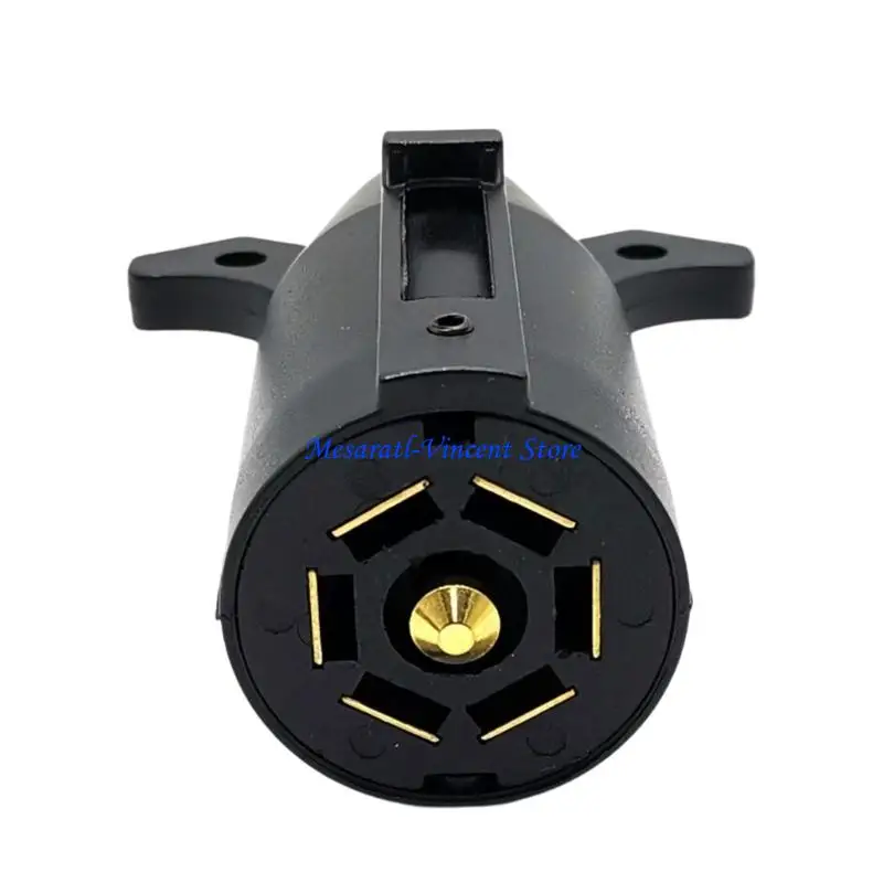 

A70F 7 Circuit RVs Trailer Plug Resistant To Corrosion And Extreme Temperatures Waterproof Trailer Plug Easy Install