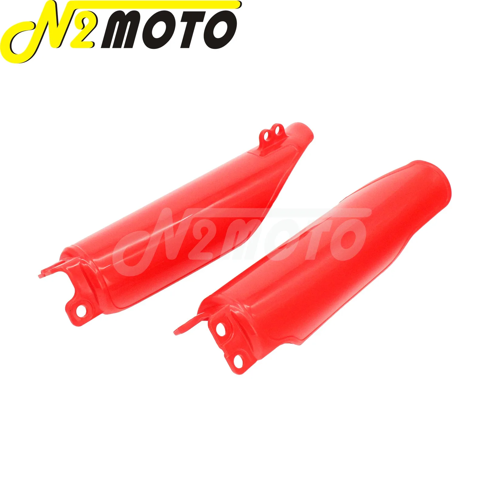 Dirt Bike Red/Black Front Fork Guard Cover For Honda CRF150L CRF 150 2016 2017 2018 2019 Supermoto Plastic Shock Frame Protector - Image 6
