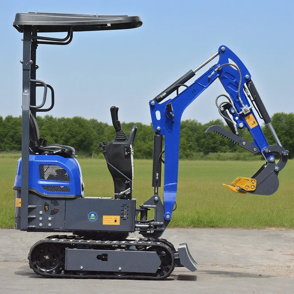 حفار صغير مخصص لآلات تحريك الأرض، حقيبة زاحفة صغيرة، حفارة هيدروليكية صغيرة متعددة الوظائف