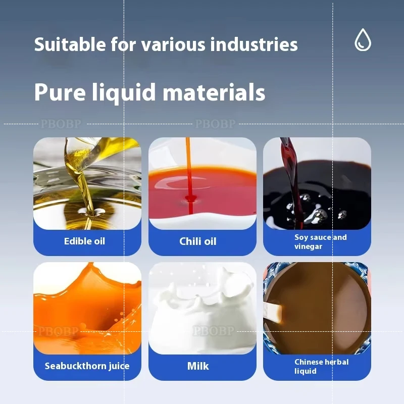 

PBOBP Three-side Sealing and Four-side Sealing Edible Oil Liquid Sample Filling and Sealing Packaging Machine