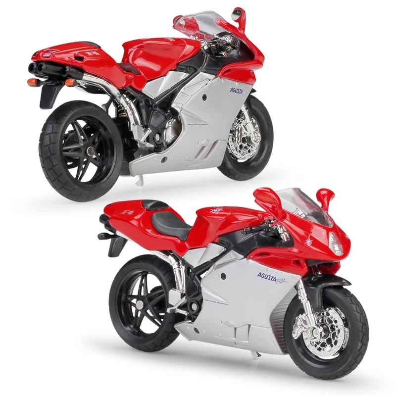MV Agusta 1000 F4 ミニチュアバイク完成品 1:18 1:18 Scale Welly MV AGUSTA F4 S Diecasts & Toy Vehicles Metal