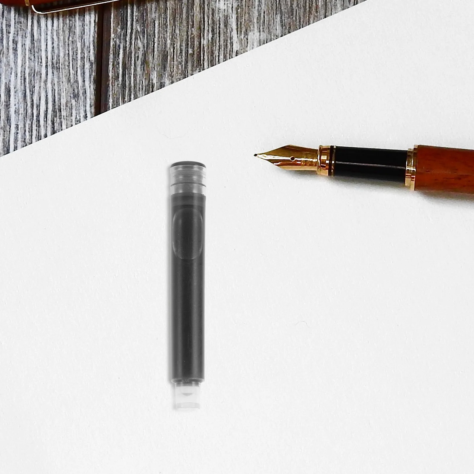 

100 шт., сменный картридж с чернилами, простая установка, гладкий поток, стираемый стержень для перьевой ручки для ежедневной практики письма