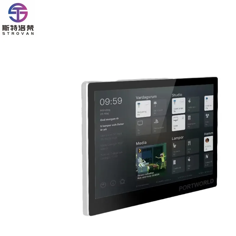 

Smart Home Dashboard 10-Inch Flush Mount Tablet PC Home Automation Touch Control Panel RS485 Capacitive
