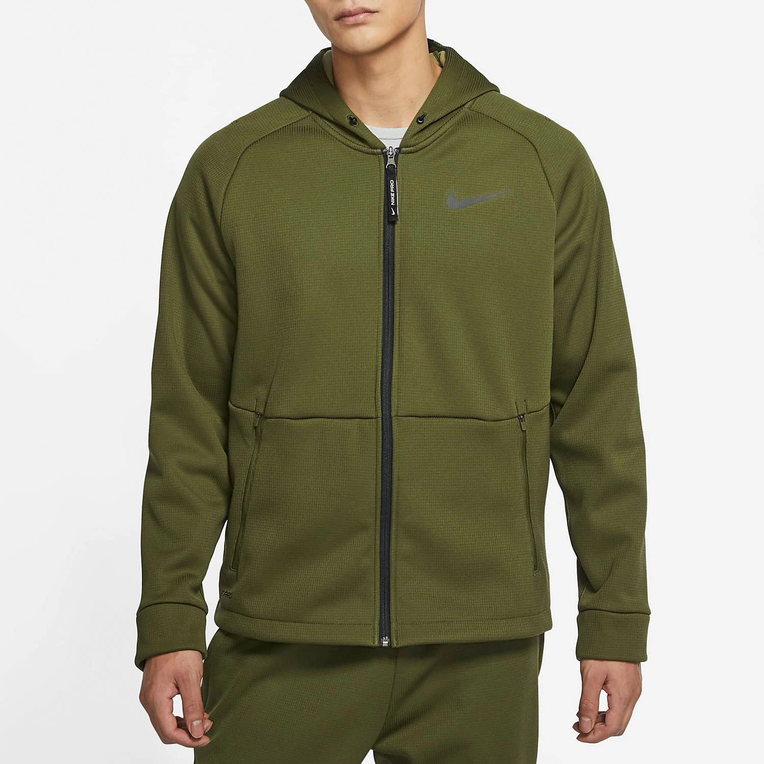 

Оригинальная мужская вельветовая трикотажная куртка Nike PRO THERMA-FIT DD2125-326