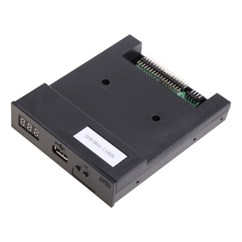 

GOTEX SFR1M44_U100K 1.44MB USB SSD Floppy Emulator 3.5”32-Bit 34pin CPU Industrial Controllers Floppy Disk Driver D5QC