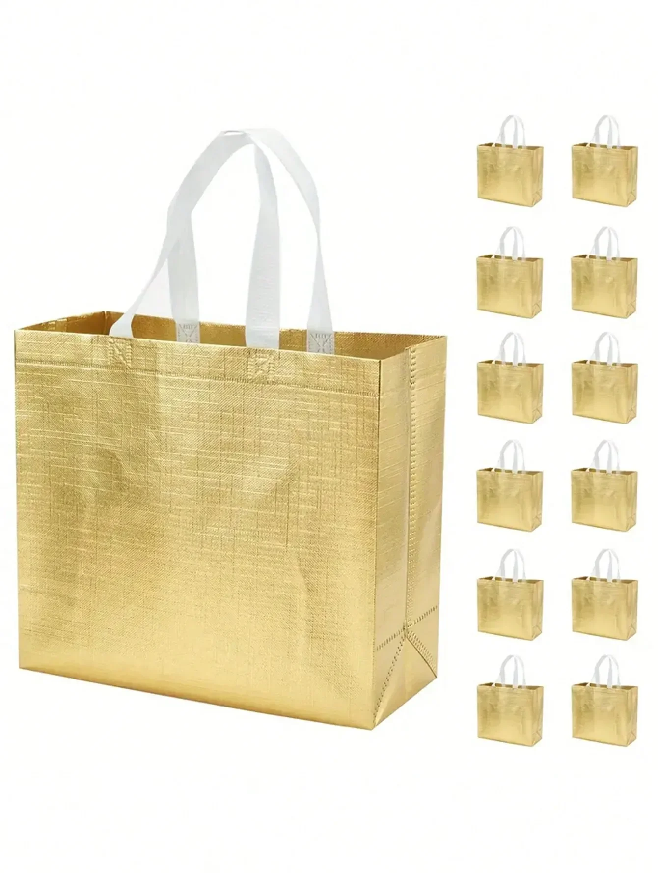 Bolso impermeable, bolso de regalo reutilizable, bolsas de compras para comestibles, se aplican a damas de honor, fiesta de cumpleaños, suministros para fiesta de boda