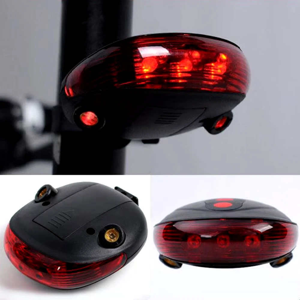 Bicycle Tail Light Laser Bike Light Rear Waterproof Led Lighting Flash Safety Warning Cycling Taillight Mtb Bicycle Accessories