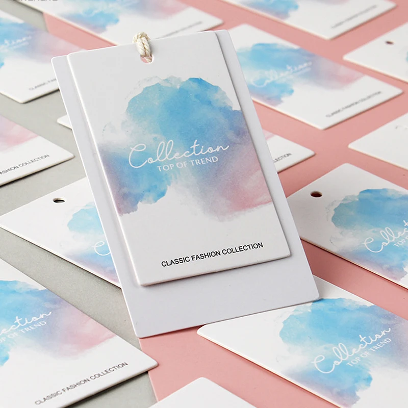 

Women's Clothing Customization Store Tag Customize Your Logo Certificate Wedding Dress Handbag 700g 300g art paper a set of two