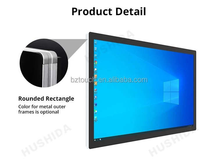 Wall Mount Shopping Mall Custom Sizes Lcd Capacitive Touch Screen Media Video Advertising Display Kiosk