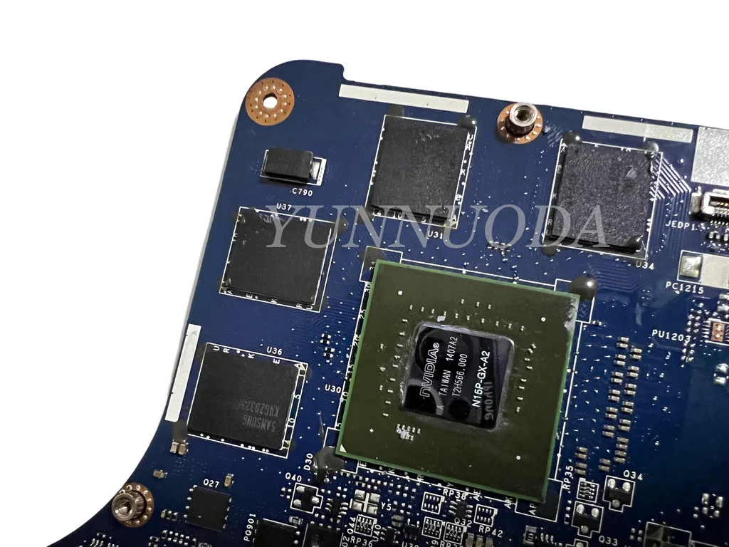 ZIVY2  LA-B111P For Lenovo Y50-70  Y50  Laptop Motherboard with  I5-4200HQ cpu GTX860M  2GB gpu 100% tested good free shipping