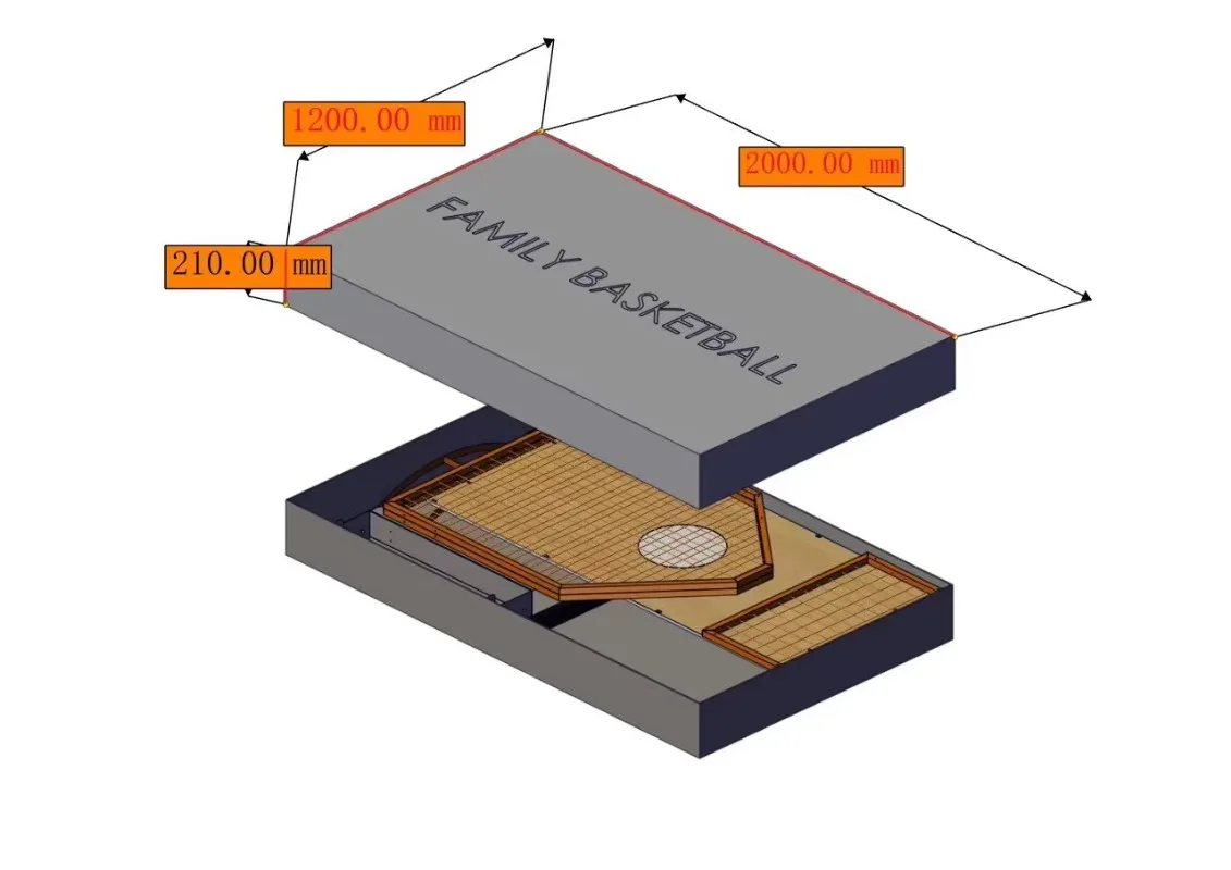 Family Basketball Game Machine Foldable Basketball Family Basket Children Basketball Toy Set Game Machine