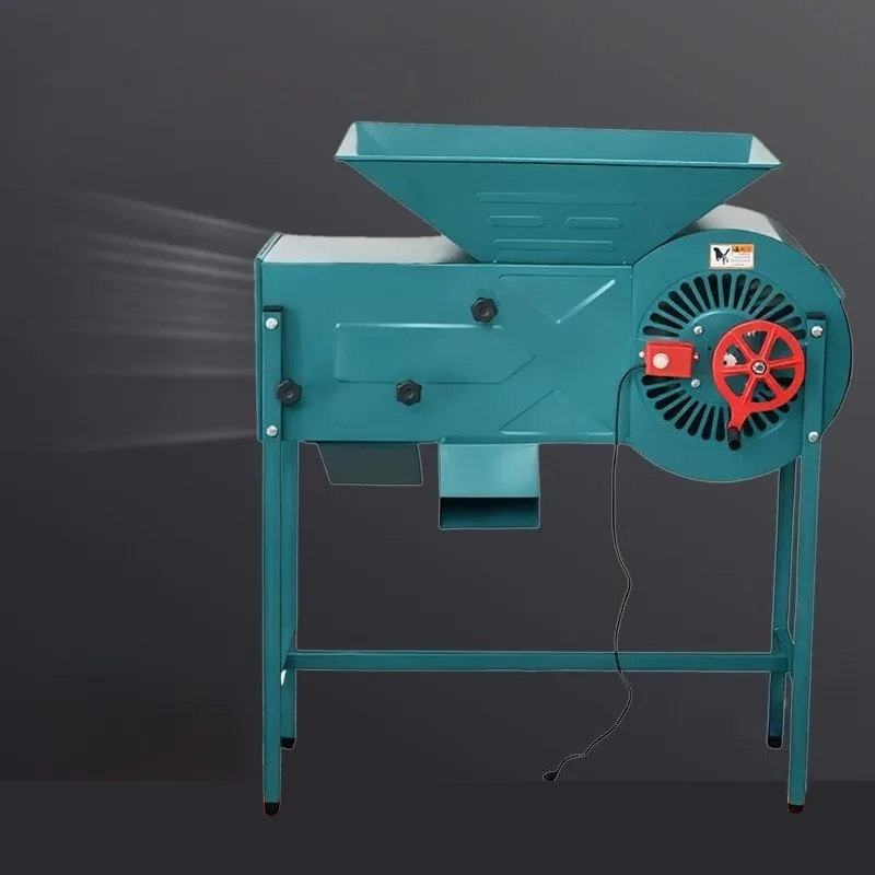 Electric Grain Winnowing Machine Household Farm Wind Separator Blower For Wheat Rice Corn Crop Cleaning High Speed Energy Saving
