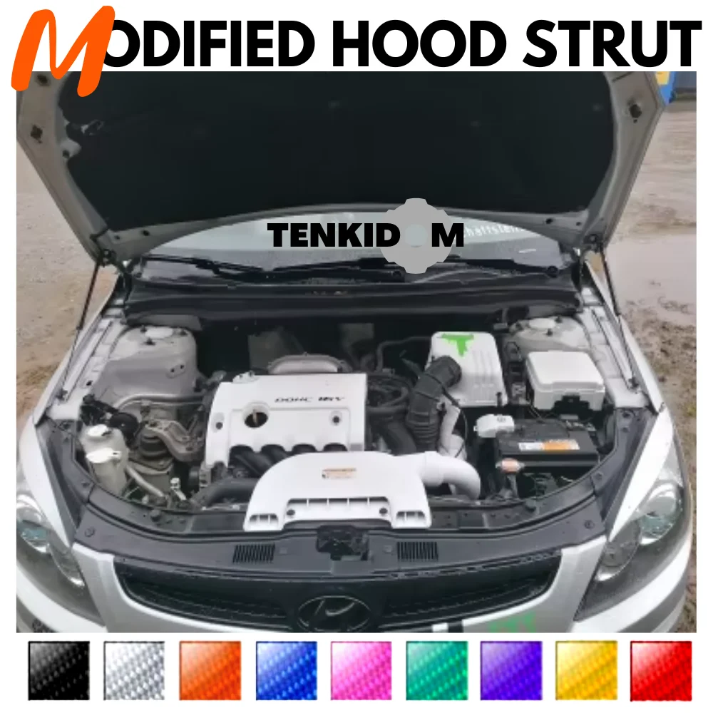 Front Hood Struts for Hyundai i30 FD 2007-2012 Shock Lift Supports Bonnet Gas Dampers Springs No-Drill