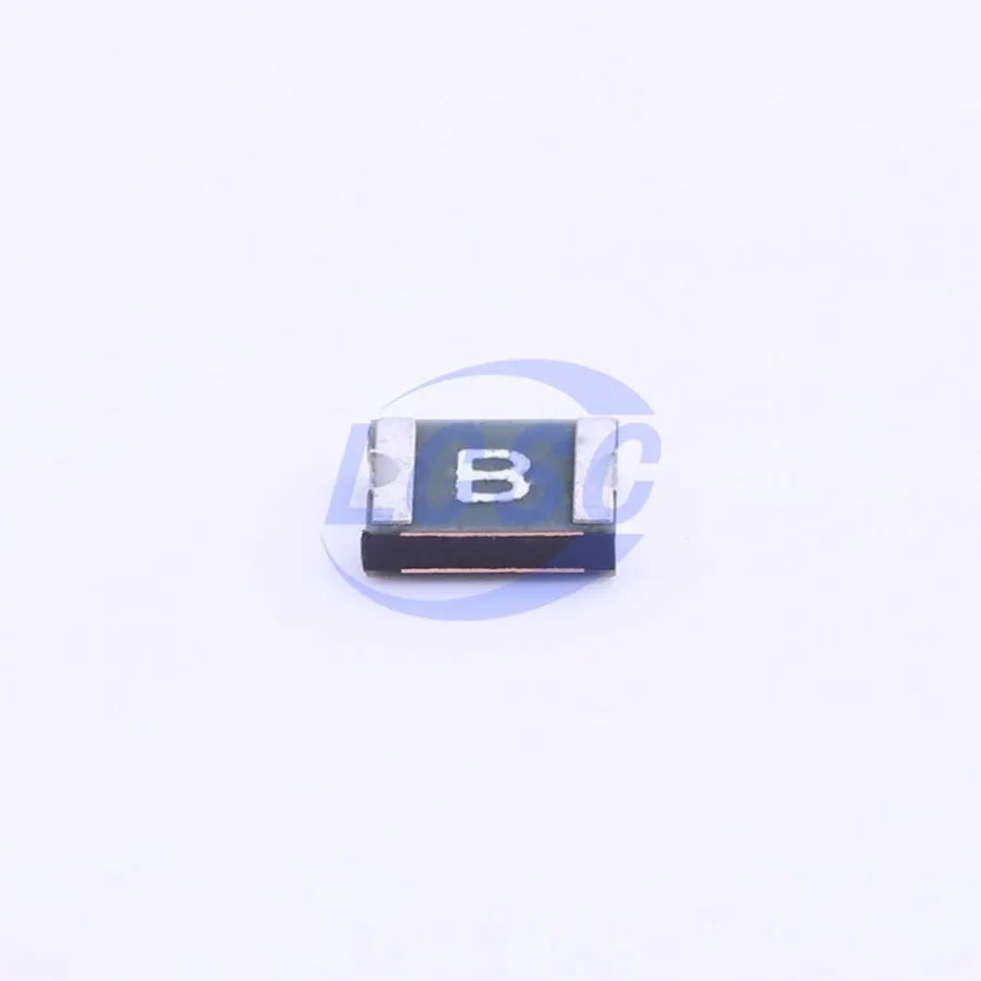 20-100Pcs/Lot Original 1210L010WR Mark Code B Polymeric PTC Resettable Fuse 30V 100mA Ih SMD 1210 3225 Metric Concave