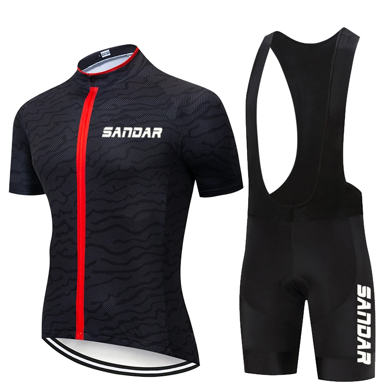طقم جيرسي لركوب الدراجات 2025 طقم ركوب الدراجات للرجال صيفي للرياضة الخارجية ملابس ركوب الدراجات الجبلية ملابس ركوب الدراجات قابلة للتنفس
