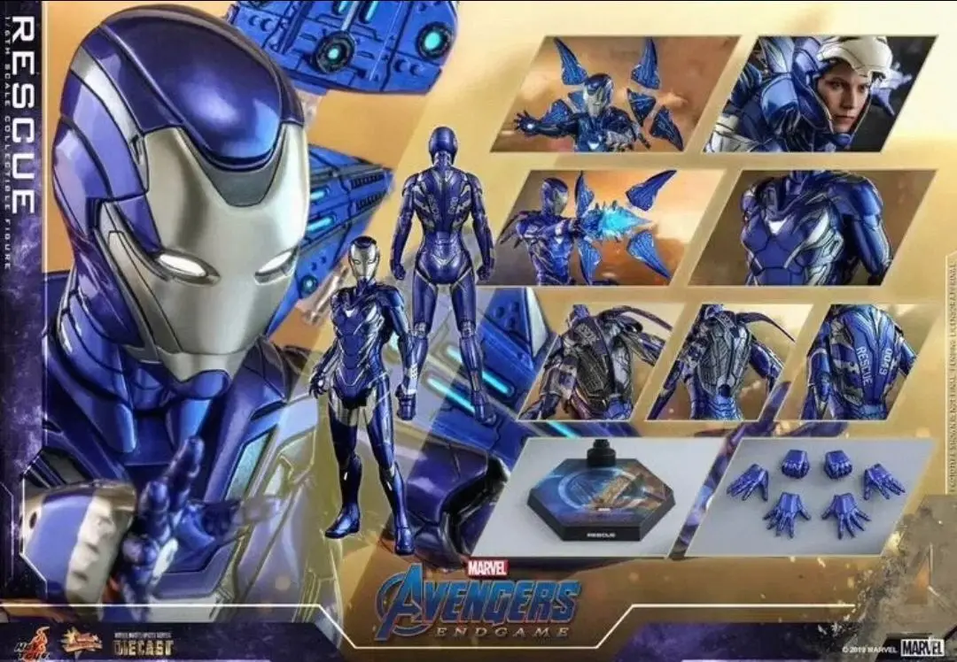 In-stock Hot Toys Iron Man MK85 New Head Sculpt Version HT MMS538 Pepper Potts 1/6 Scale Figure Model Collectible Gift